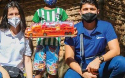 Gecelca celebra la navidad con 6.700 niños de sus comunidades de influencia