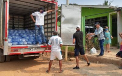 Gecelca beneficia con agua potable a 460 familias en Córdoba
