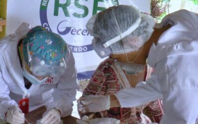 Gecelca dona mil pruebas rápidas para la detección del covid-19 en Puerto Libertador